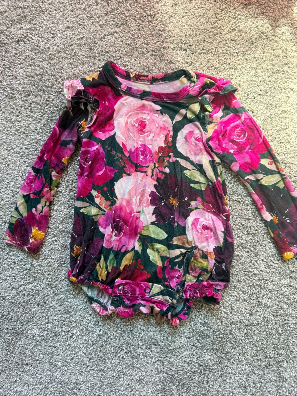 Posh peanut bubble romper